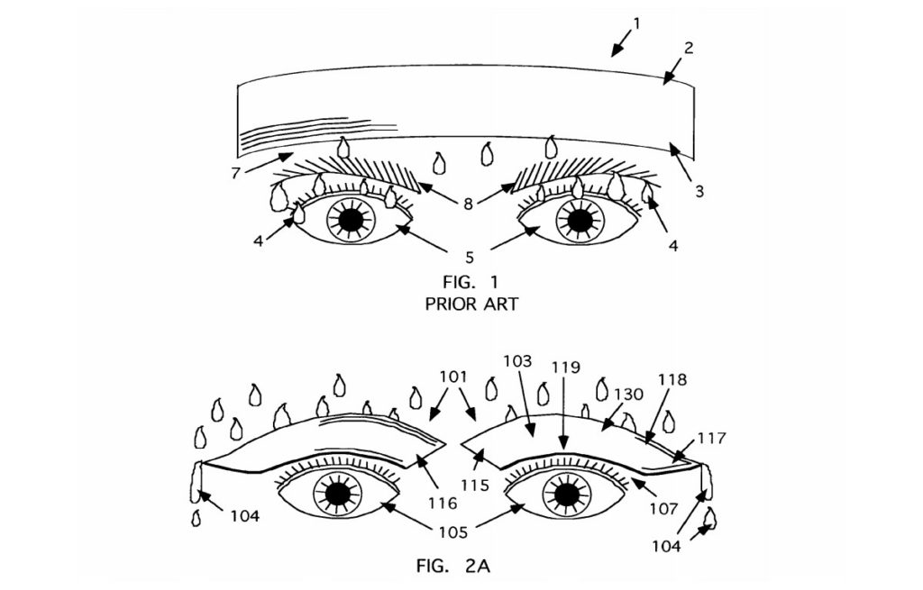 Eye Sweat Diverter Patent Took 15 Years to Get